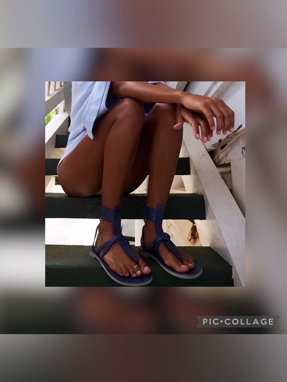 Free People Vacation Day Leather Sandals NWOB